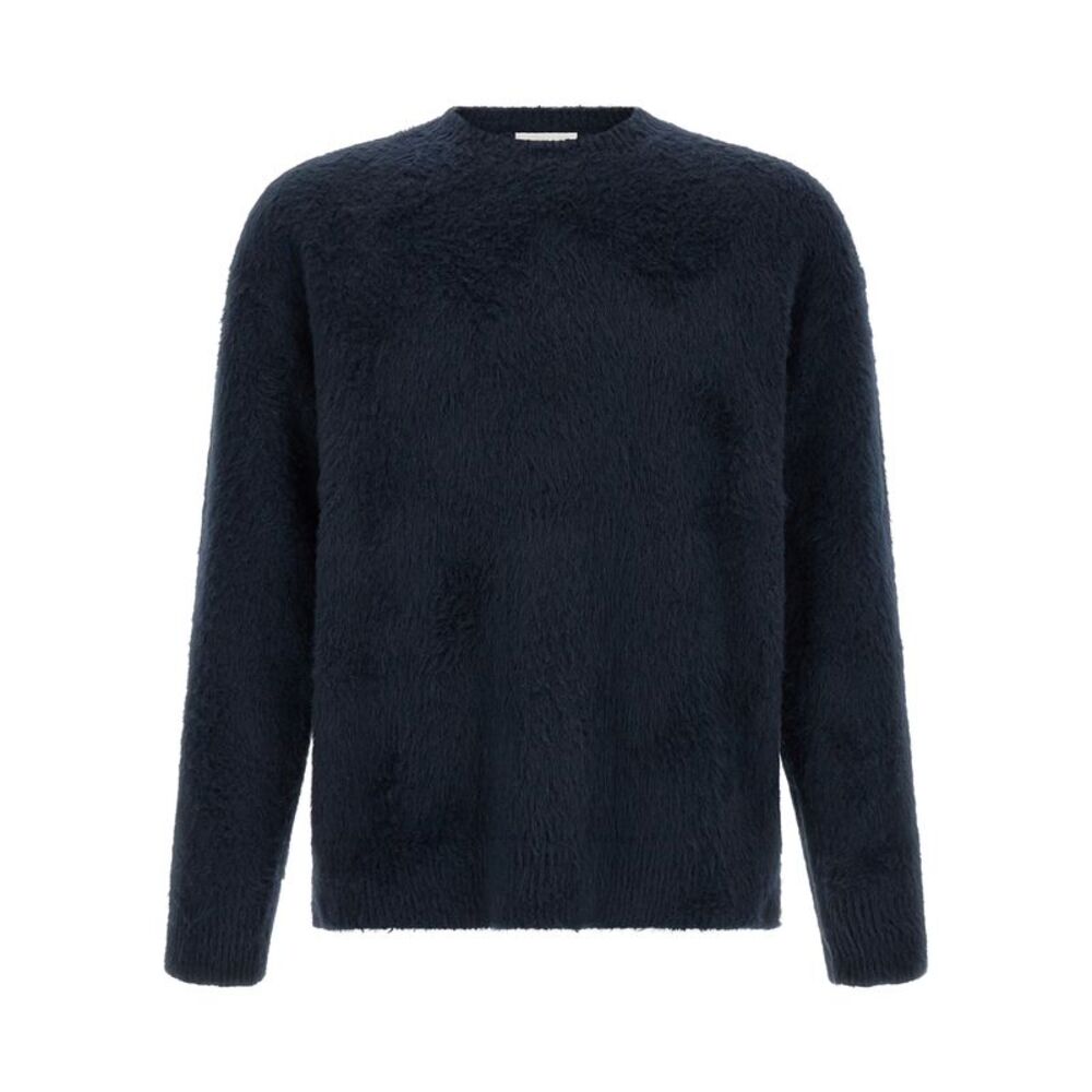 Roberto Collina Blue Cotton Men's Cardigan